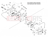 MOTOGUZZI V9 Roamer 850 ABS Rear master cylinder