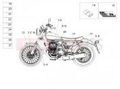 MOTOGUZZI V9 Roamer 850 ABS (USA) Decal