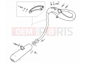 DERBI Senda HYP 50 DRD EVO LTD EDITION Exhaust unit