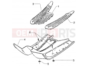 vespa Fottrest-rubber mats