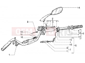 vespa Handlebars component parts