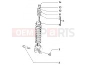vespa Rear damper