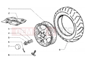 vespa Rear wheel
