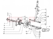 vespa Steering column-disc brake