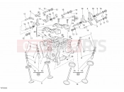 DUCATI 2007 Superbike 1098 VERTICAL CYLINDER HEAD » VALVE DRIVE