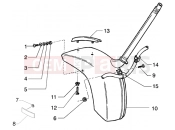 vespa Front mudguard