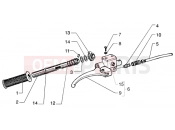 vespa Handlebars component parts