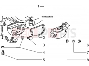 vespa Gear selector fasteners