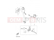 YAMAHA CW50 BW'S 50 (5WW4) 2005 HANDLE SWITCH & LEVER