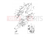 YAMAHA YQ50 NITRO (3C62) 2005 SIDE COVER