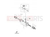 YAMAHA CW50RS BOOSTER NEXT GENERATION (2B14) 2005 CRANKSHAFT & PISTON