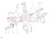 DUCATI Multistrada 1100 CRANKSHAFT » ENGINE CASE