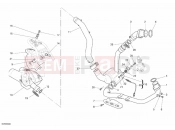 DUCATI 2007 Multistrada 1100 S EXHAUST SYSTEM » EXHAUST SYSTEM