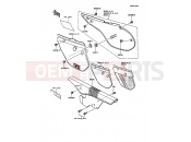 KAWASAKI 1988 Side Covers/Chain Cover