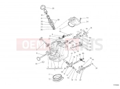 DUCATI 2007 Multistrada 1100 S HORIZONTAL CYLINDER HEAD » VALVE DRIVE