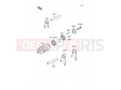 KAWASAKI 1989 Change Drum/Shift Fork