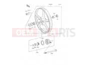 KAWASAKI 1989 Front Hub
