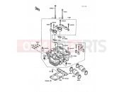 KAWASAKI 1989 Cylinder Head
