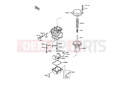 KAWASAKI 1989 Carburetor Parts