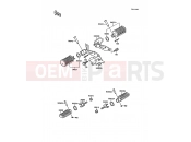 KAWASAKI 1989 Footrests