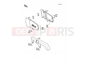 KAWASAKI 1989 Side Covers/Chain Cover