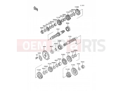KAWASAKI 1989 Transmission