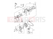 KAWASAKI 1989 Starter Motor