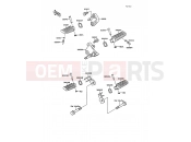 KAWASAKI 1989 Footrests
