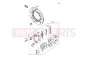 KAWASAKI 1989 Front Brake