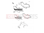 KAWASAKI 1989 Side Covers/Chain Cover(2/2)