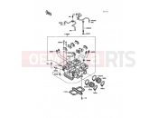 KAWASAKI 1989 Cylinder Head