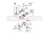 KAWASAKI 1989 Starter Motor