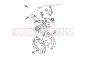 KAWASAKI 1989 Front Caliper
