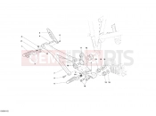 DUCATI 2007 Multistrada 1100 S FOOTRESTS, RIGHT » UNCLASSIFIED
