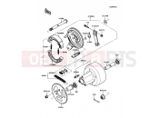 KAWASAKI 1989 Rear Hub