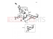 KAWASAKI 1989 Frame Fittings