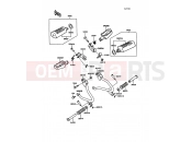 KAWASAKI 1989 Footrests