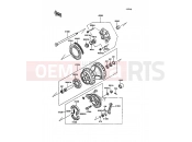KAWASAKI 1989 Rear Hub