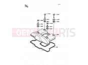 KAWASAKI 1989 Cylinder Head Cover