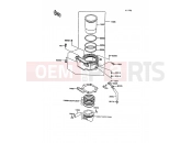 KAWASAKI 1989 Cylinder/Piston(s)