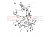 KAWASAKI 1989 Frame Fittings