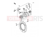 KAWASAKI 1989 Front Brake