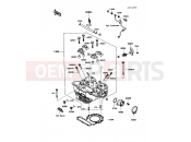 KAWASAKI 1989 Cylinder Head
