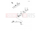 KAWASAKI 1989 Gear Change Mechanism