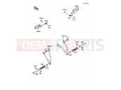 KAWASAKI 1989 Footrests