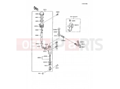 KAWASAKI 1989 Rear Master Cylinder