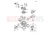 KAWASAKI 1989 Cylinder Head/Cylinder