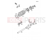 KAWASAKI 1989 Gear Change Drum/Shift Fork(s)