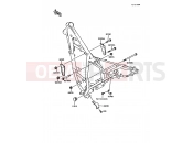 KAWASAKI 1989 Frame Fittings