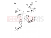 KAWASAKI 1989 Footrests